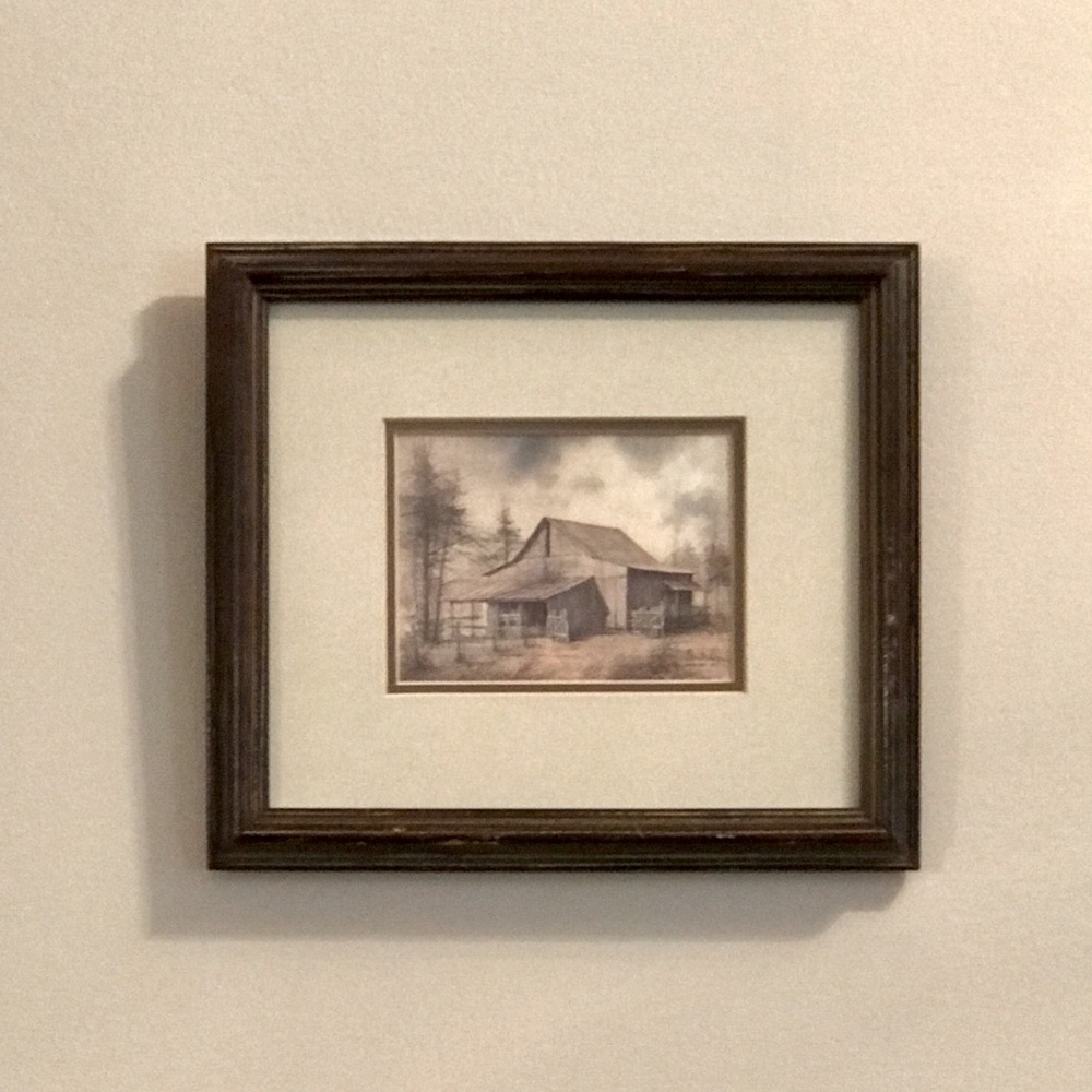 Burton Dye Picture 1979 Barn